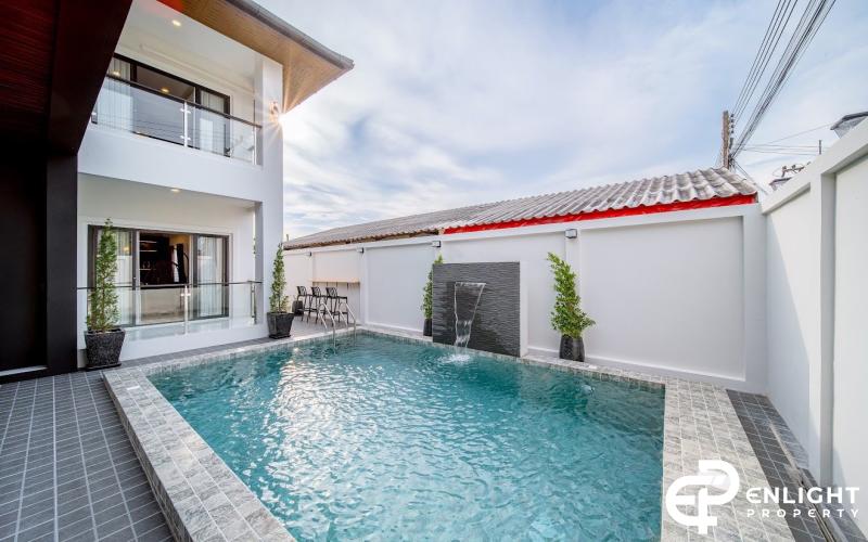 Chaiyapruek 2 / Luxury 2-Storey Pool Villa near Jomtien Beach