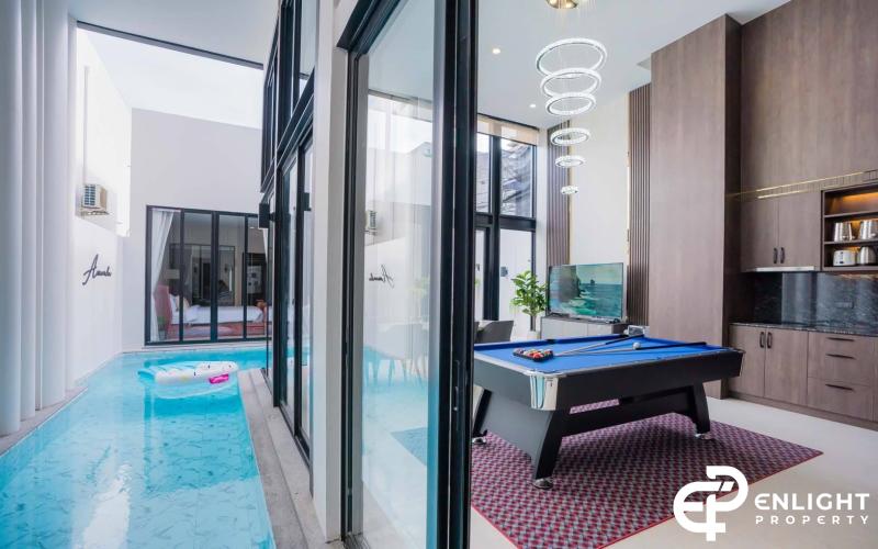 พูลวิลล่าสุดหรู สไตล์ Modern luxury ใจกลางเมืองพัทยา