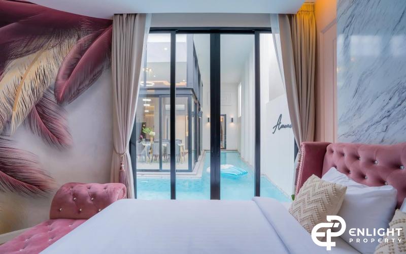 พูลวิลล่าสุดหรู สไตล์ Modern luxury ใจกลางเมืองพัทยา