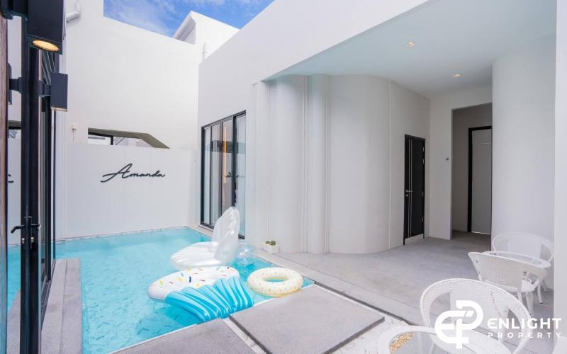 พูลวิลล่าสุดหรู สไตล์ Modern luxury ใจกลางเมืองพัทยา