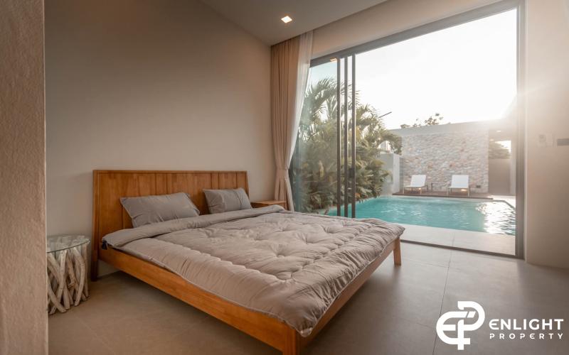Pool Villa with 3 Bedrooms and 4 Bathrooms. Beautiful, ready-to-move-in home, fully furnished.
