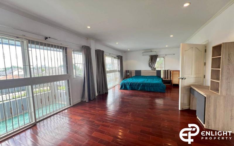 House with a pool, good location, near Rai Nasin market