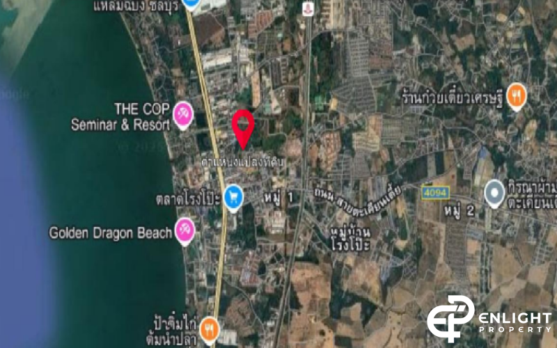 Land for sale in the area - East Pattaya Rog Po