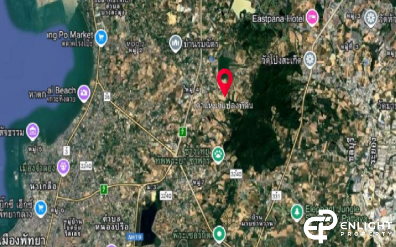Land for sale 10-0-73 rai | Takhian Tia, East Pattaya