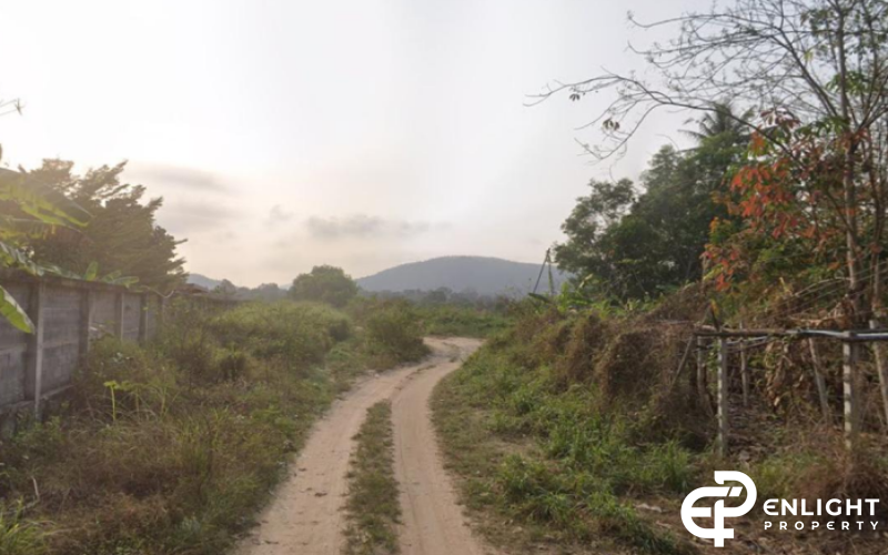 Land for sale 8-0-67 rai | Takian Tia, the east side