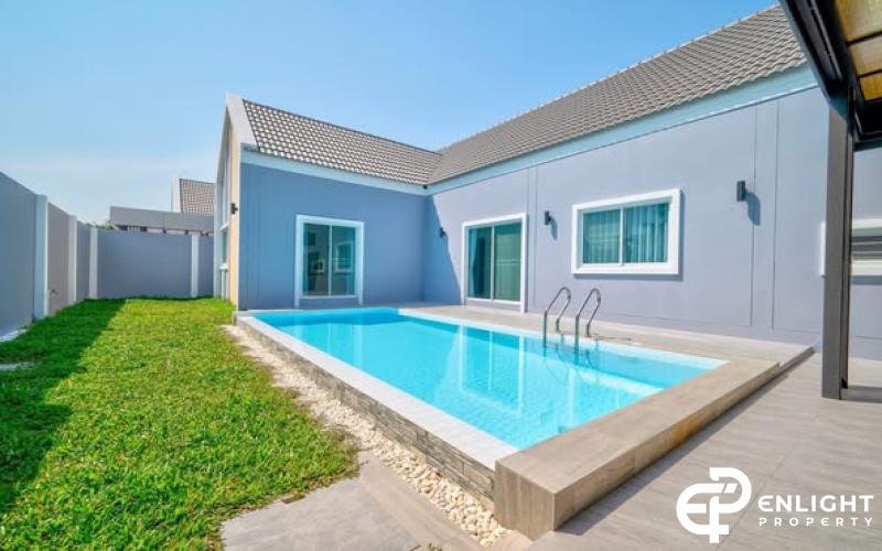 Nordic Style Pool Villa – Siam Soi, Near Central Pattaya