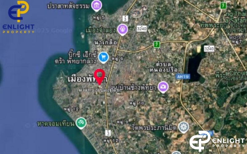 Land for Sale – South Pattaya | Red Zone, Near Main Road