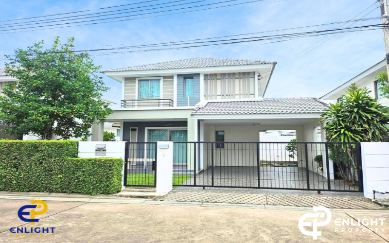 - บ้านเช่าในโครงการเงียบ สงบ เดินทางสะดวก