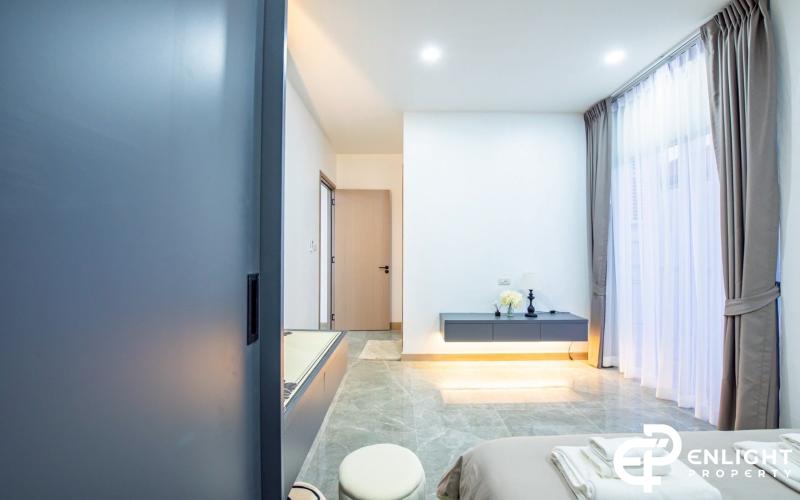 Pool villa ใหม่ ใกล้จอมเทียน