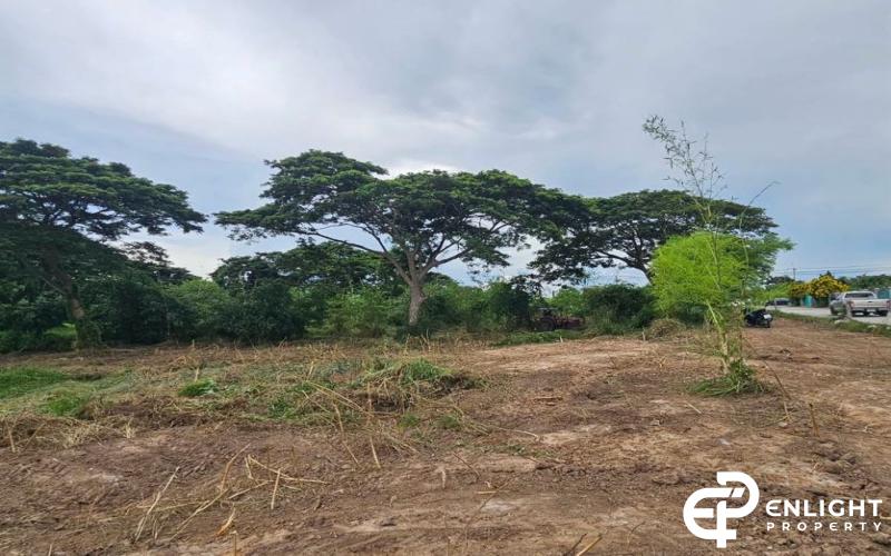 ที่ดินติดทางรถไฟ ใกล้ถนนสุขุมวิท( ชัยพฤกษ์ )