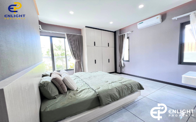 - บ้านเดี่ยวพื้นที่กว้าง ห่างมาบประชันเพียง 5 นาที -