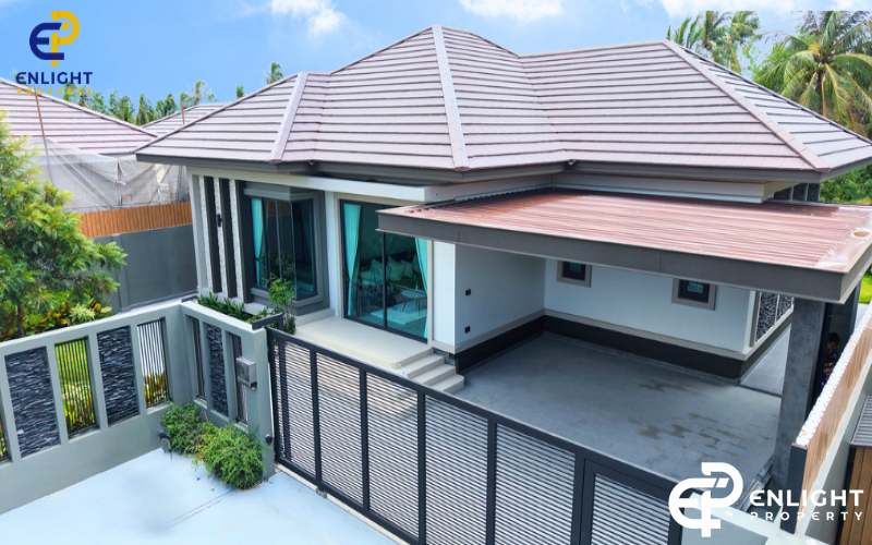 - บ้านเดี่ยวพื้นที่กว้าง ห่างมาบประชันเพียง 5 นาที -