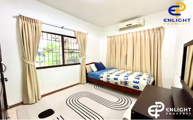 - บ้านให้เช่าในโครงการ พื้นที่บ้านกว้าง 1 งาน -