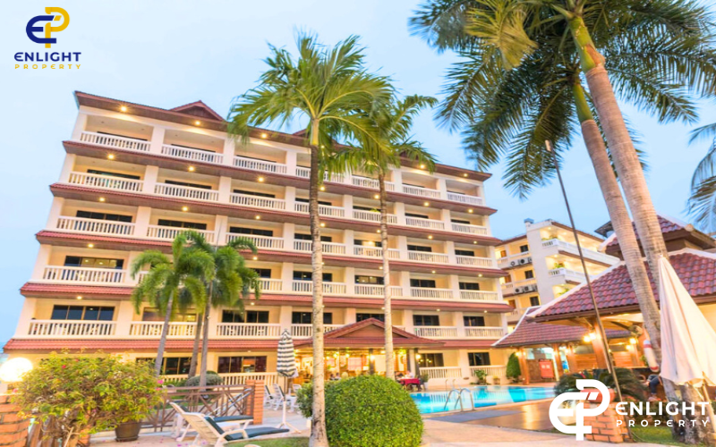 - ขายโรงเเรมใกล้ทะเลเพียง 3 นาที และ ห่าง Walking St. เพียง 5 นาที