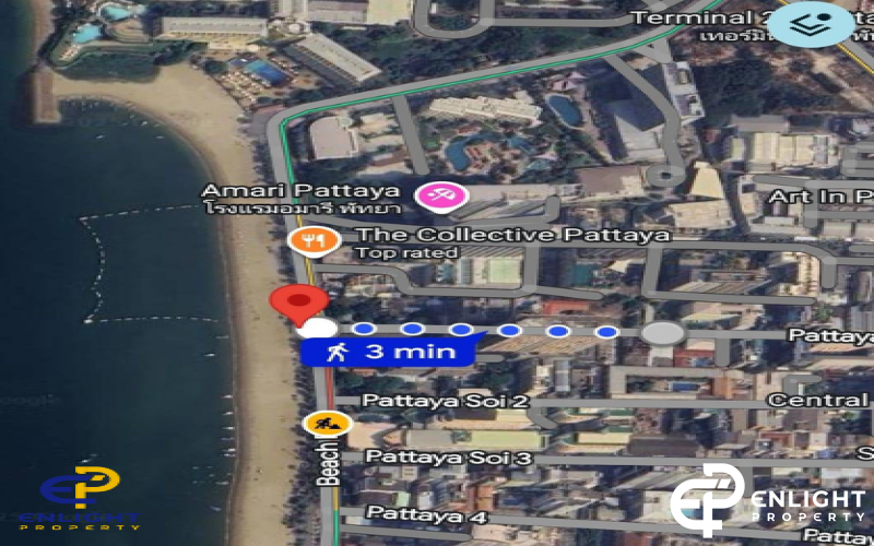 - อาคารให้เช่าใกล้ชายหาด เหมาะสำหรับทำร้านอาหาร -