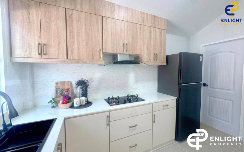 - บ้านในโครงพื้นที่กว้าง ใกล้อ่างมาบประชันเพียง 5 นาที -