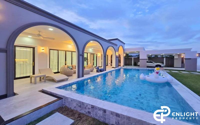Modern Pool Villa for Sale – Tungklom-Tanman, Pattaya