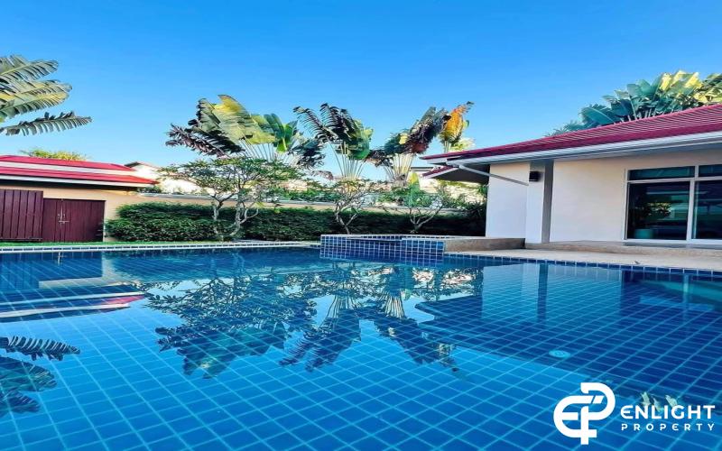 Spacious Pool Villa with Large Garden – For Sale