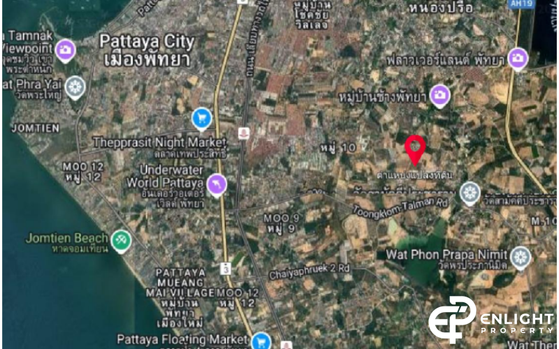 Land for Sale – East Pattaya (Tungklom-Tanman), Chonburi